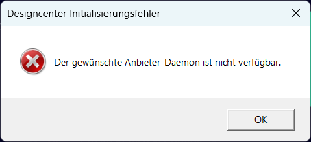 NX: Der gewünschte Anbieter-Daemon ist nicht verfügbar