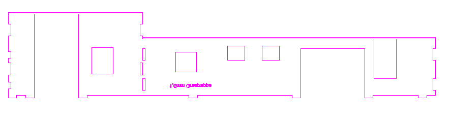 Ausgewählte 2D-Skizze in Rosa