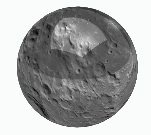 Solid Edge Part: Kugel mit benutzerdefinierter Mond-Textur